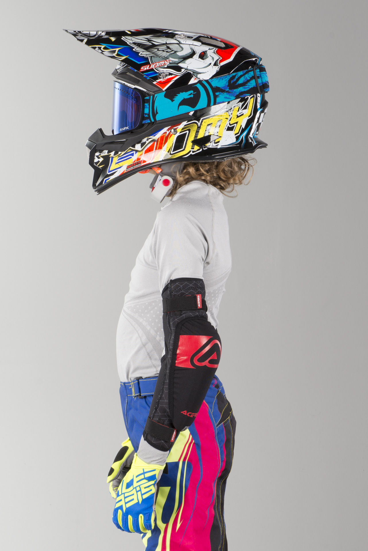 Elleboogbeschermers Kinderen Acerbis X-Soft