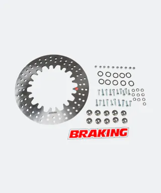 Remschijf Vooraan Braking Rond