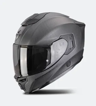 Uždaras Šalmas Scorpion EXO-1500 Carbon Air Solid