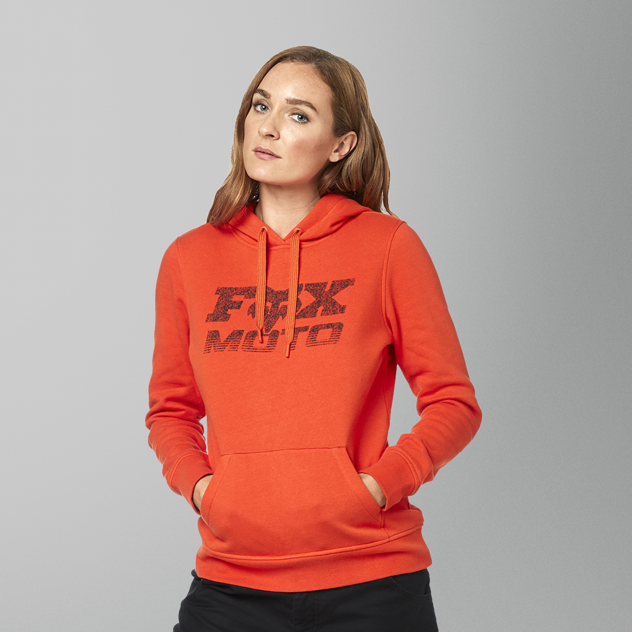 orange fox hoodie