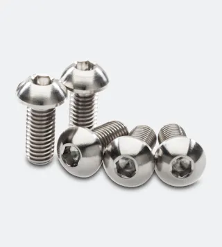 Skruesæt til Forbremseskive CNC Racing M8X20 (5 stk.) - Titanium