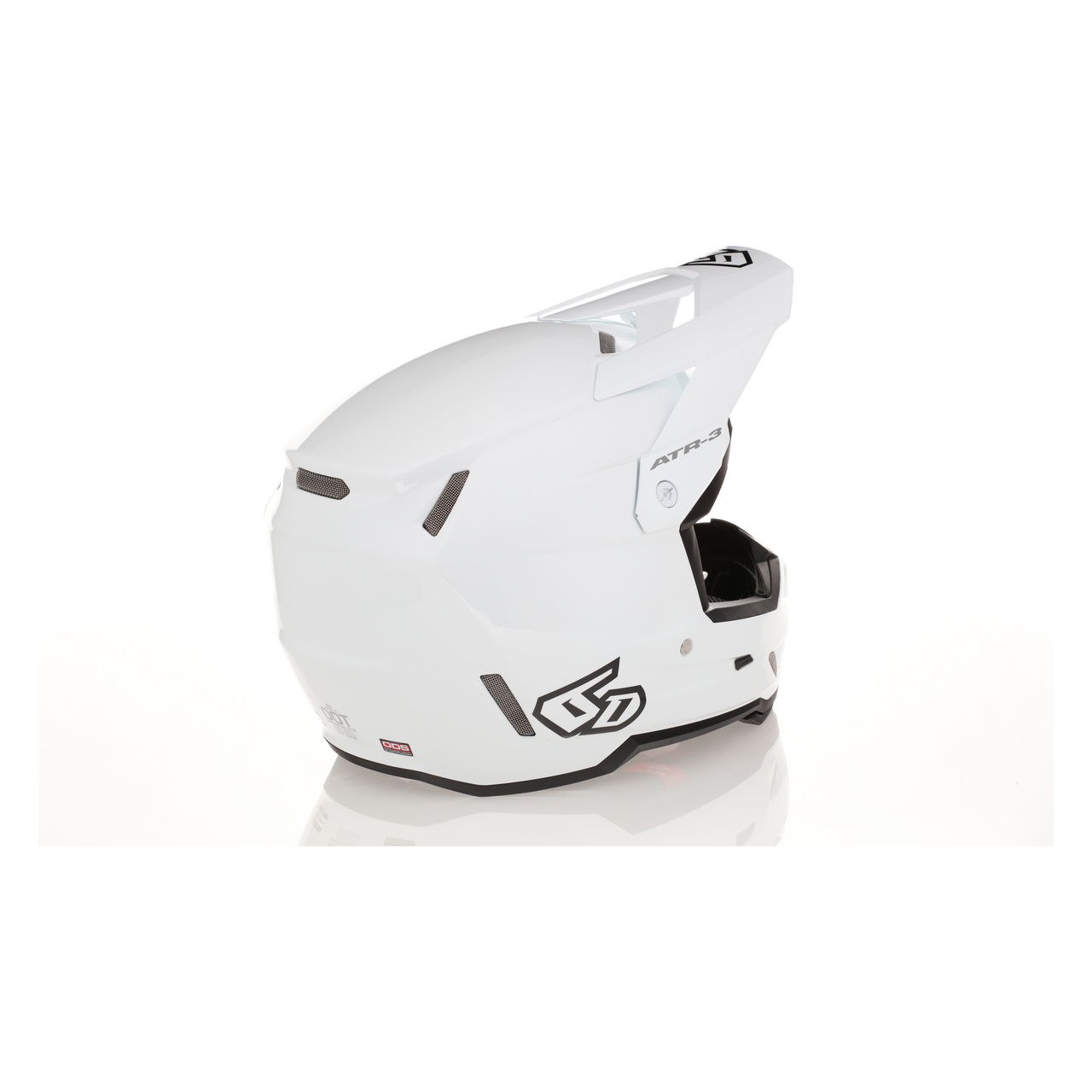 Čelada MX 6D ATR-3Y Mladi Solid FIM