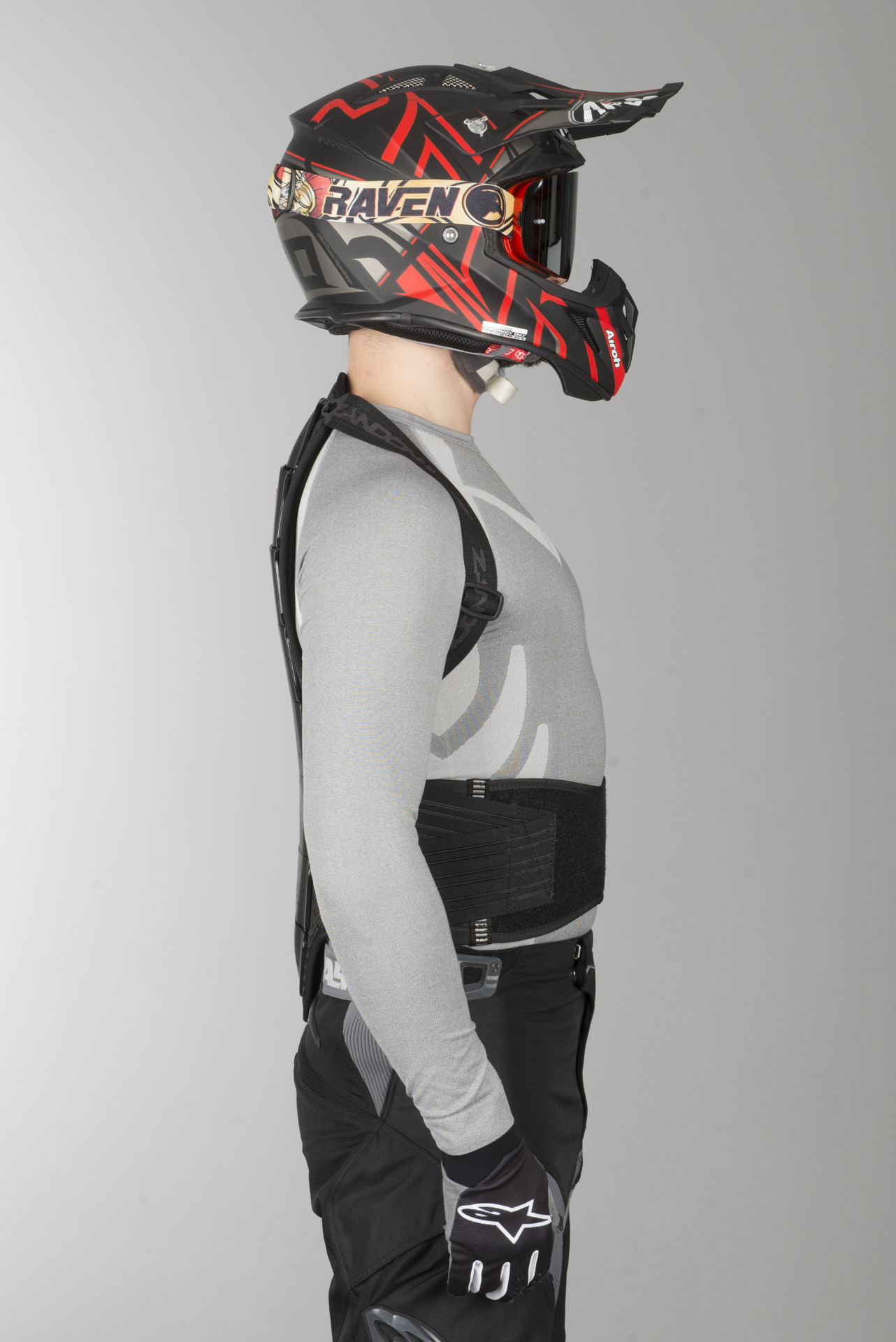 Zandonà Shield Evo x8 Back Protection Black