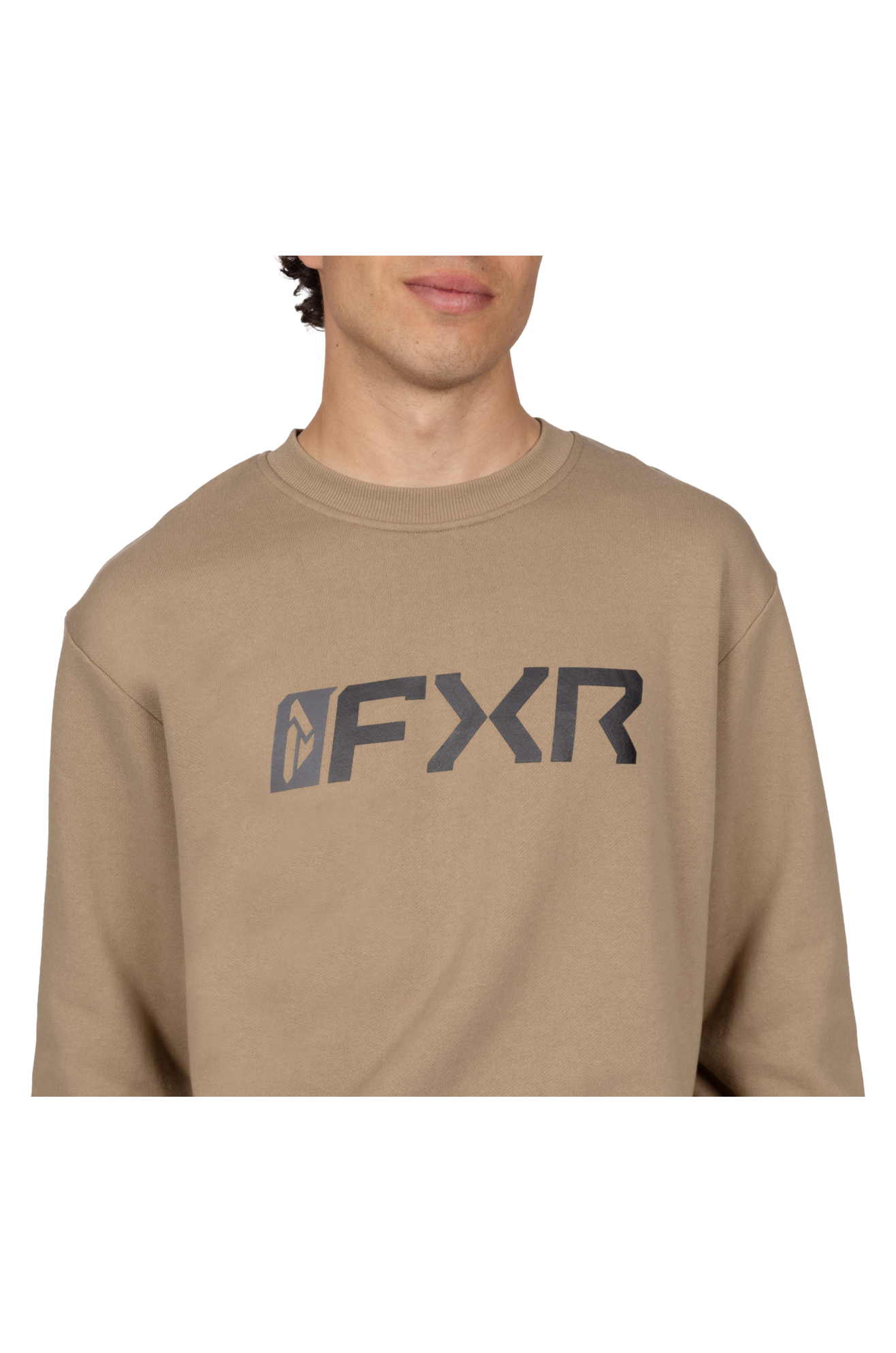 FXR Mitered Cotton Crewneck 27 Sweater