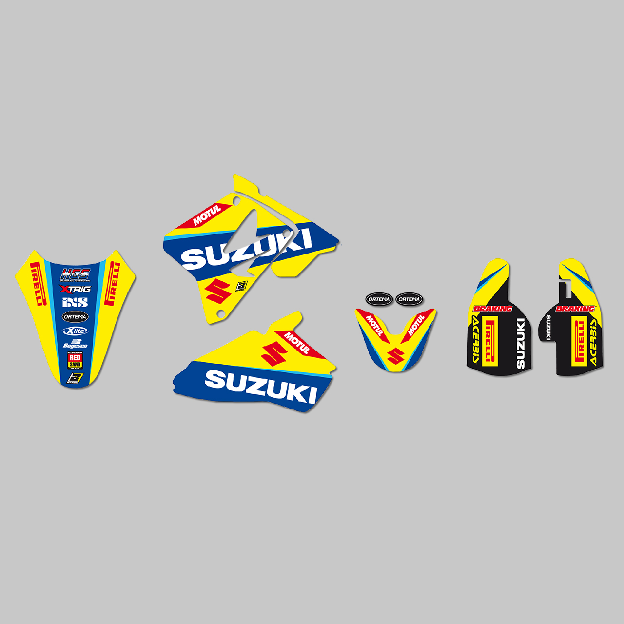 Blackbird Replica World MXGP 2017 Decal Kit