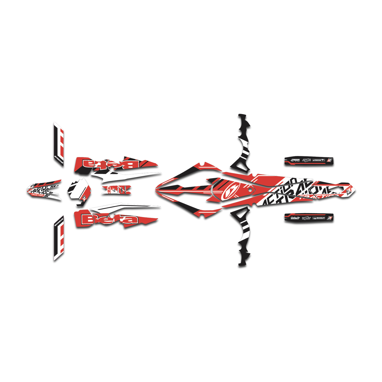 Blackbird Traction Stickers