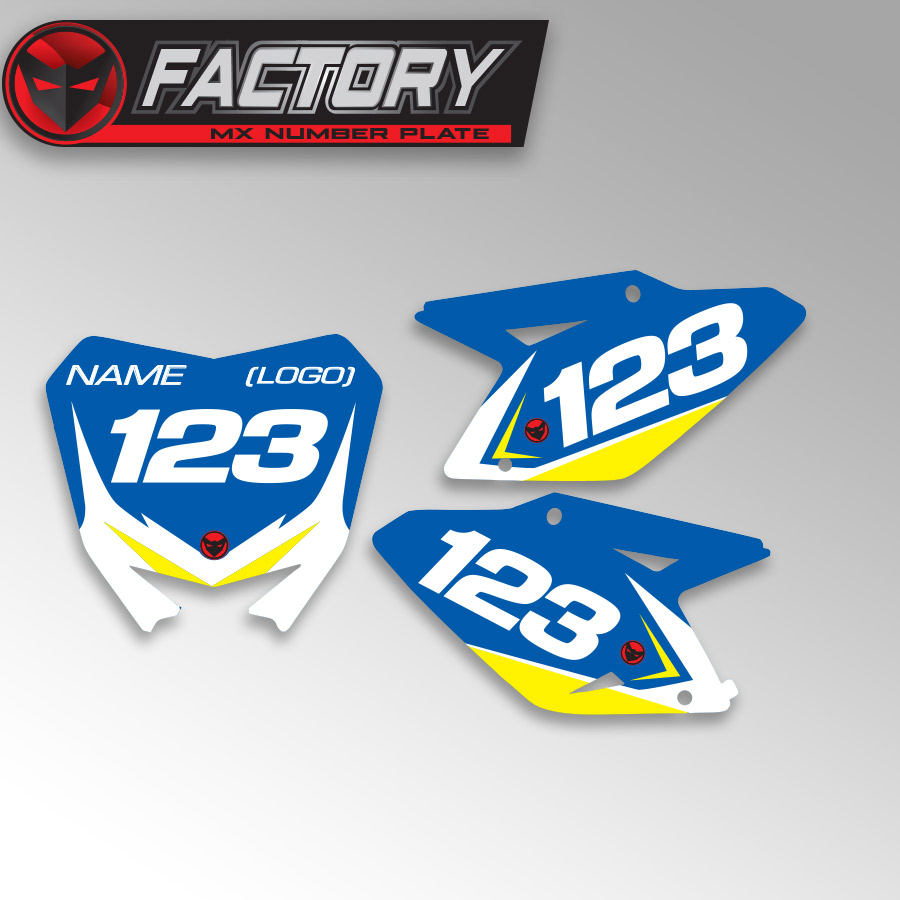 Factory Nummerplaatstickers