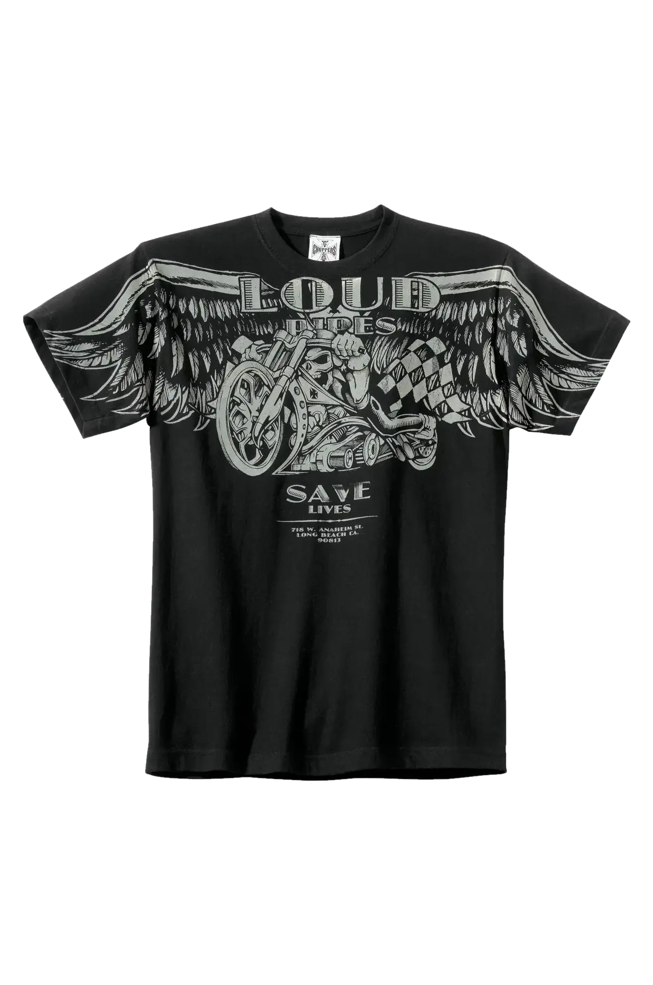 Camiseta West Coast Choppers Loud Pipes