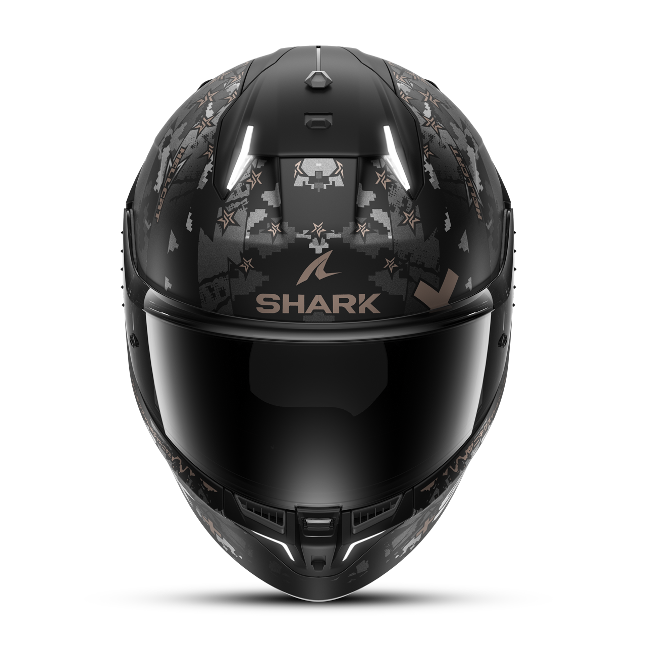 洋楽 Shush Hel Shark Skwal i3 Hellcat Mat Full Face Helmet | 24MX