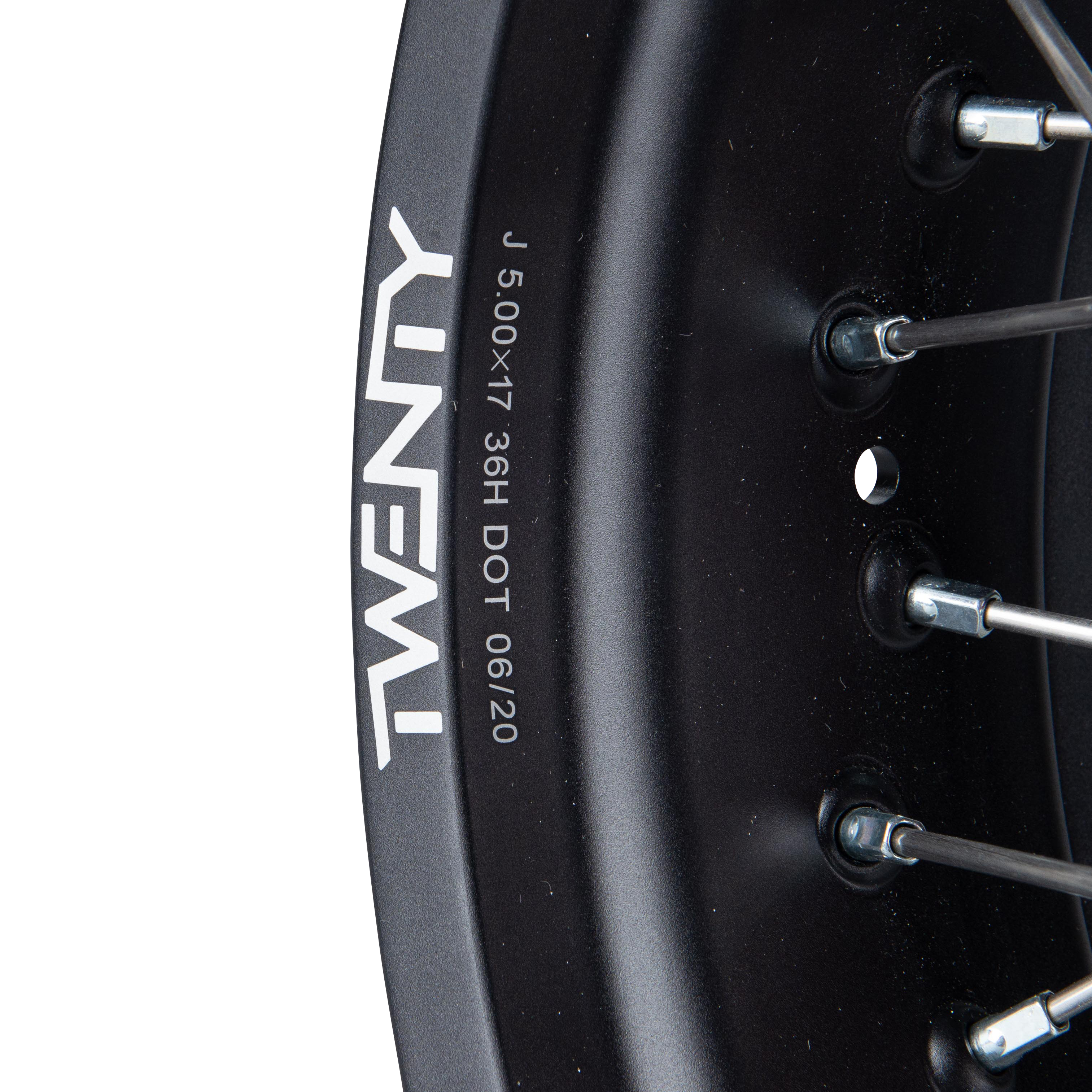 Twenty Supermotard Rear Wheel Black-Red 17"