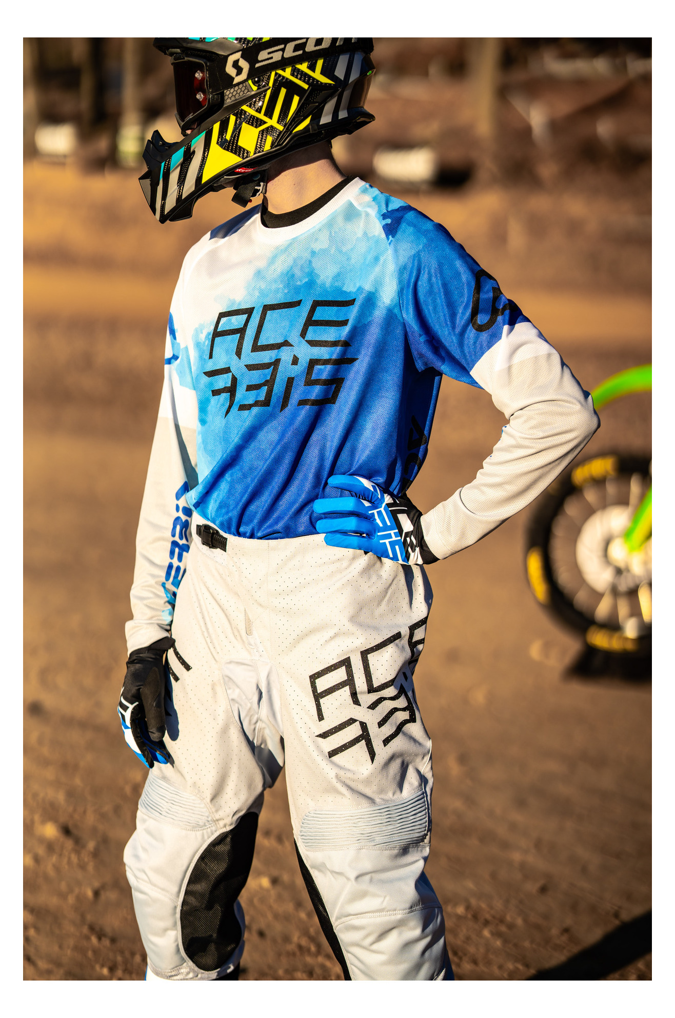 Acerbis J Windy Vent Watermark MX Jersey