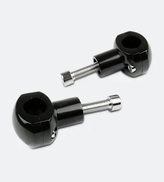 CustomAcces H-D Handlebar Risers Black 60x75x80mm