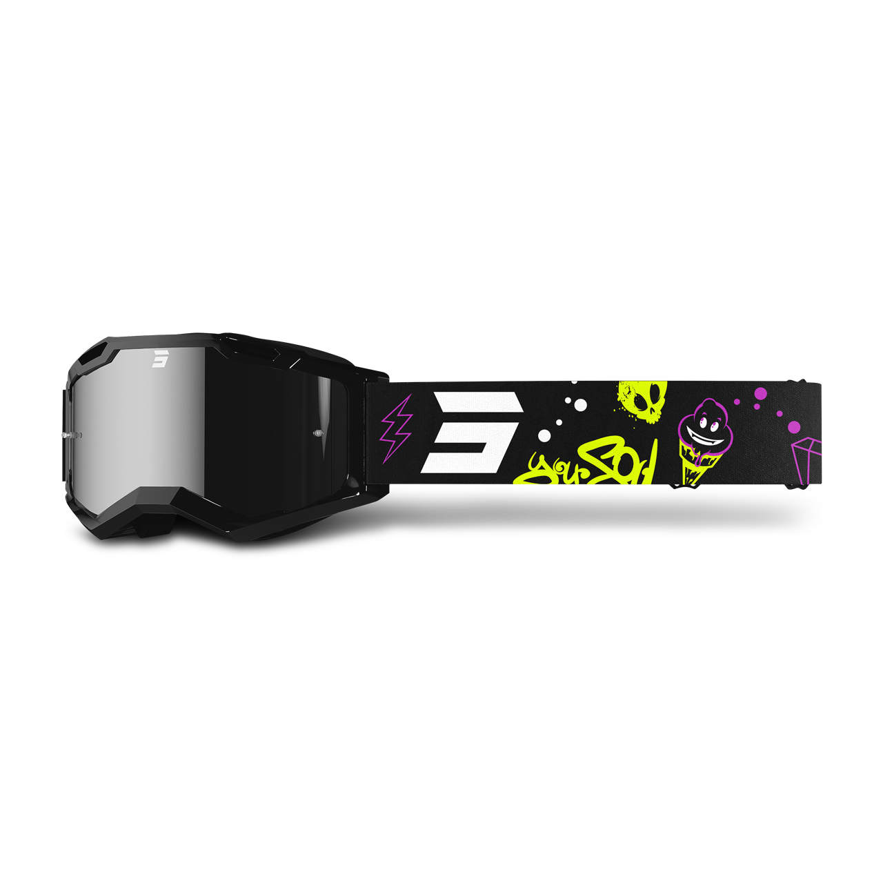 Masque Cross Shot Race Gear Rocket 2.0 Cartoon Enfant 27