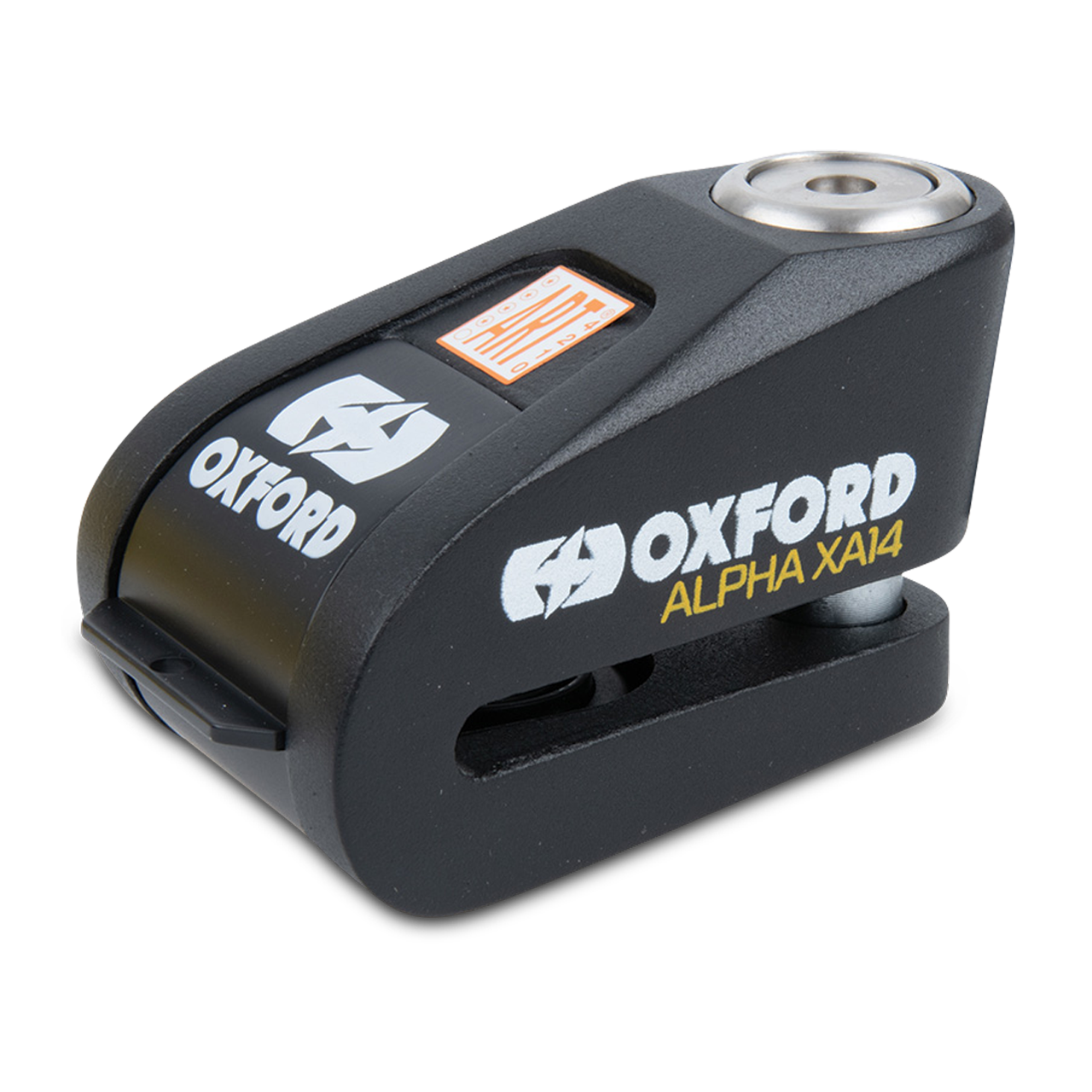Oxford Alpha Xa14 Alarm Disc Lock Black/Black Disc Lock