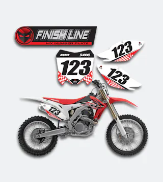 Стикери За Стартов Номер Finish Line