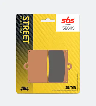 Pastilhas de Travão SBS Dianteiras Cobre
