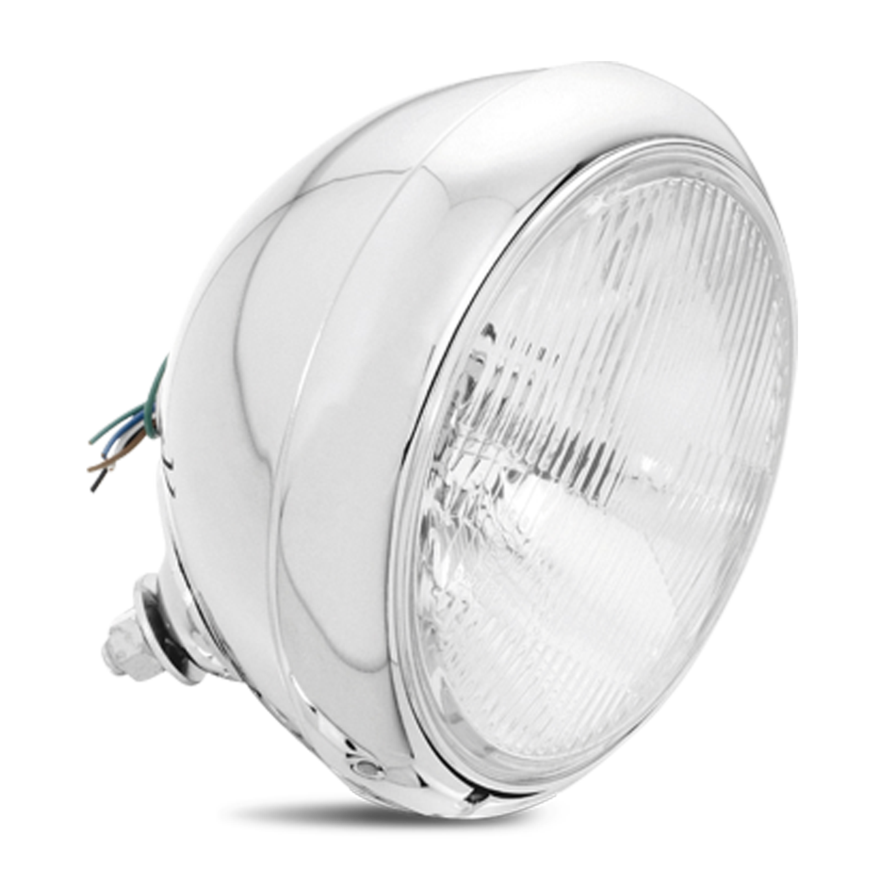 CustomAcces Headlight Chrome 196x155mm
