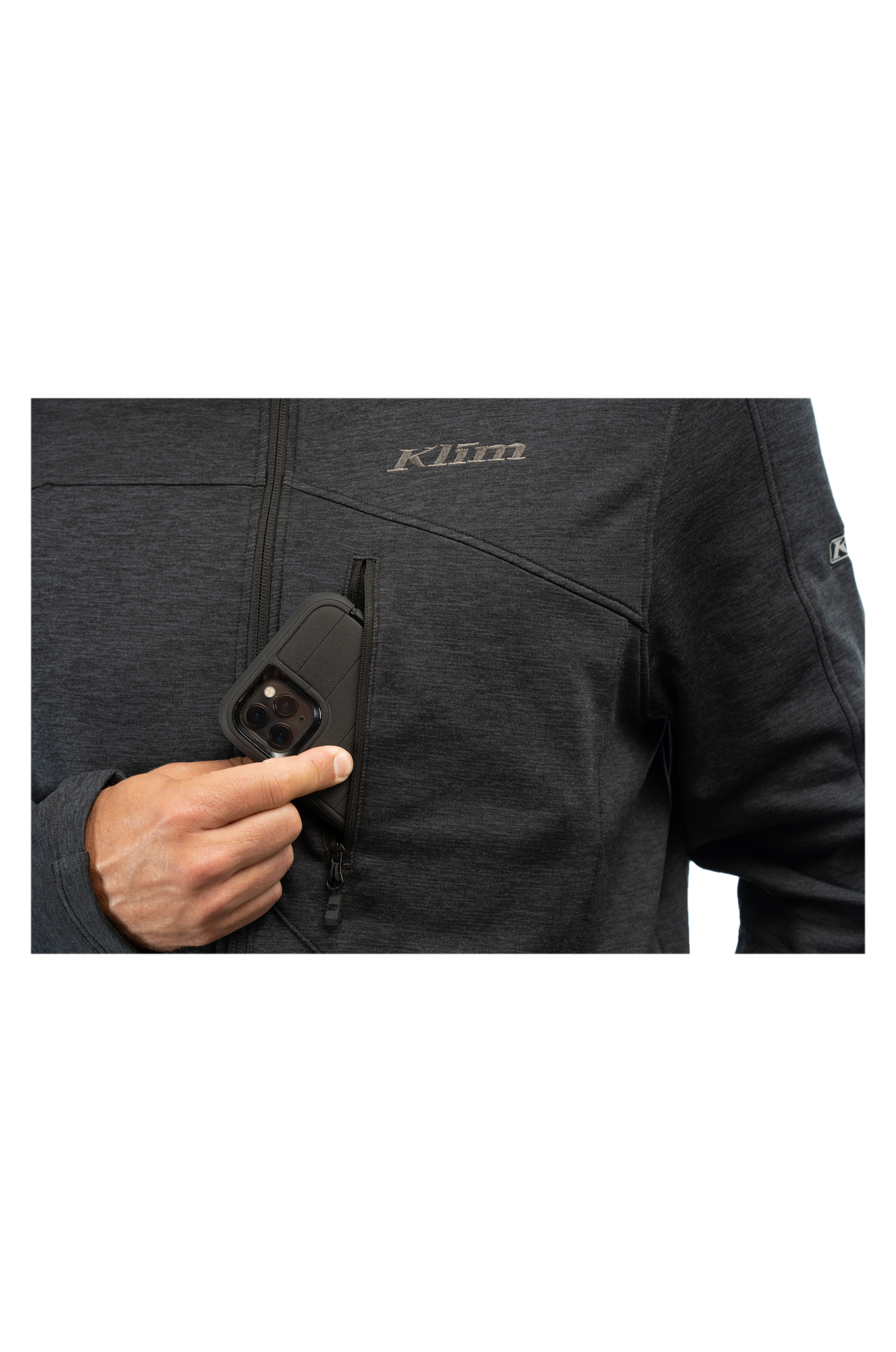 Klim Echo Wool Fleece Mid Layer Jacket