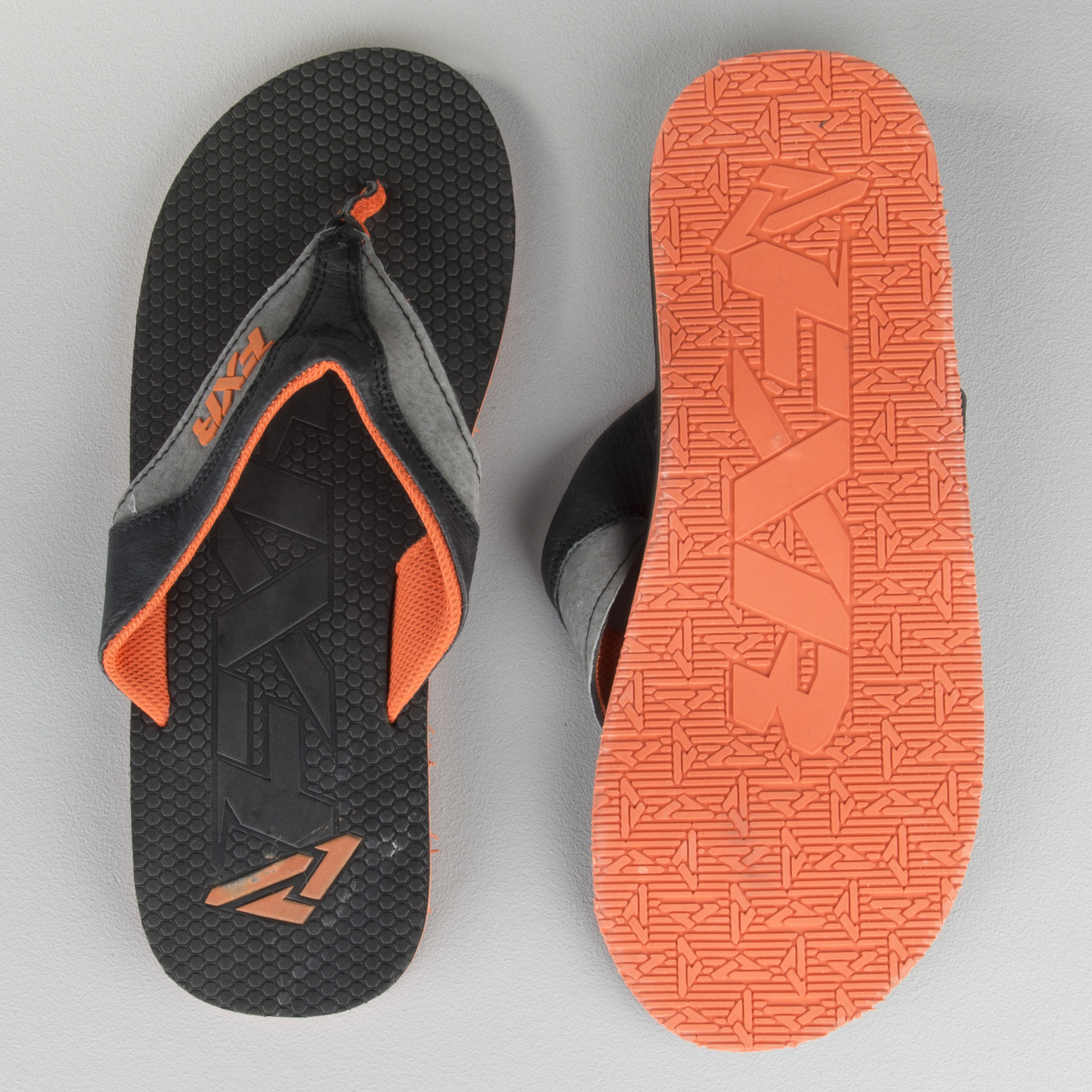 orange fit flops