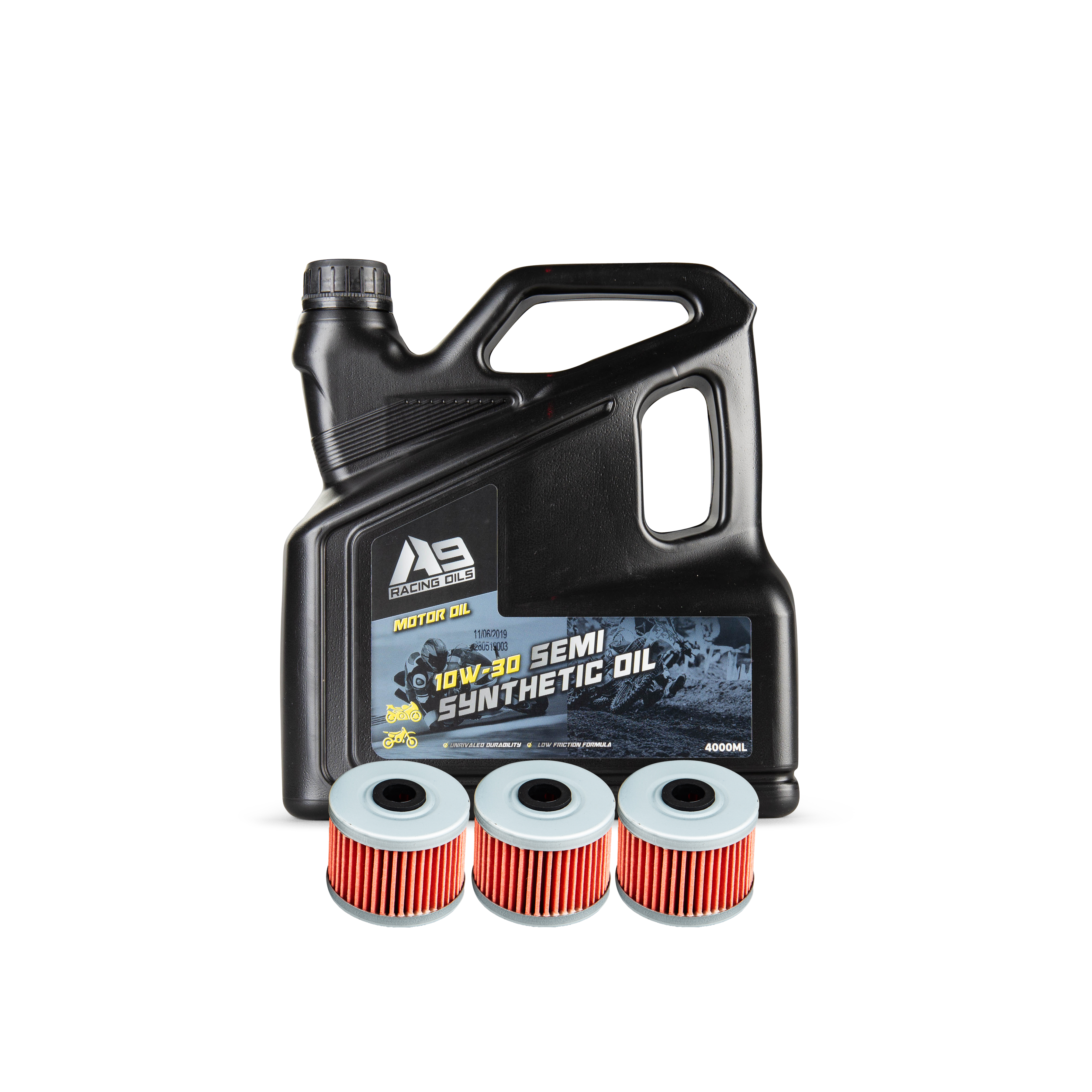 Félszintetikus Motorolaj A9 Racing 4L + Proworks Olajszűrők