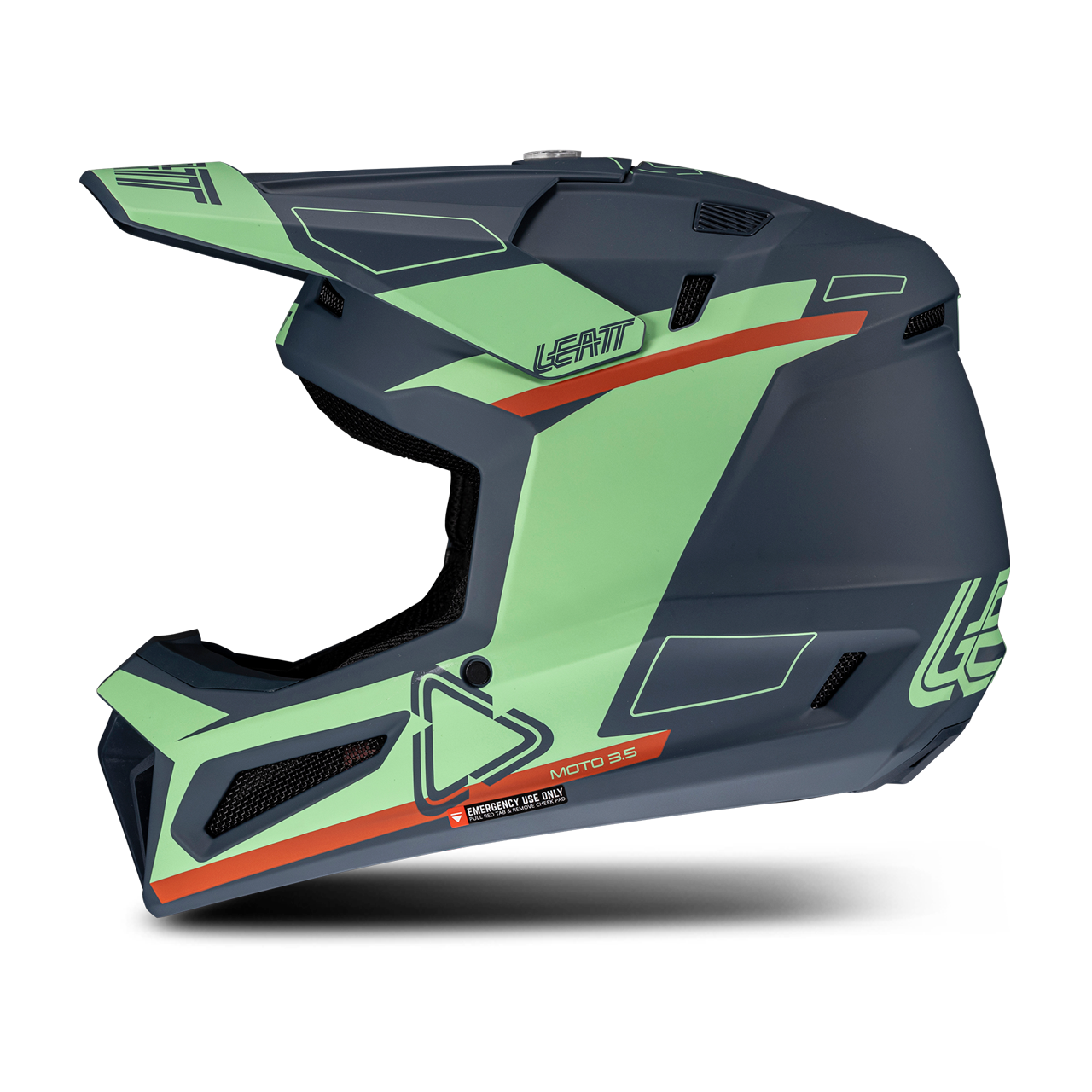 Crosshelm Kit Met Brillen Leatt Moto 3.5 V25