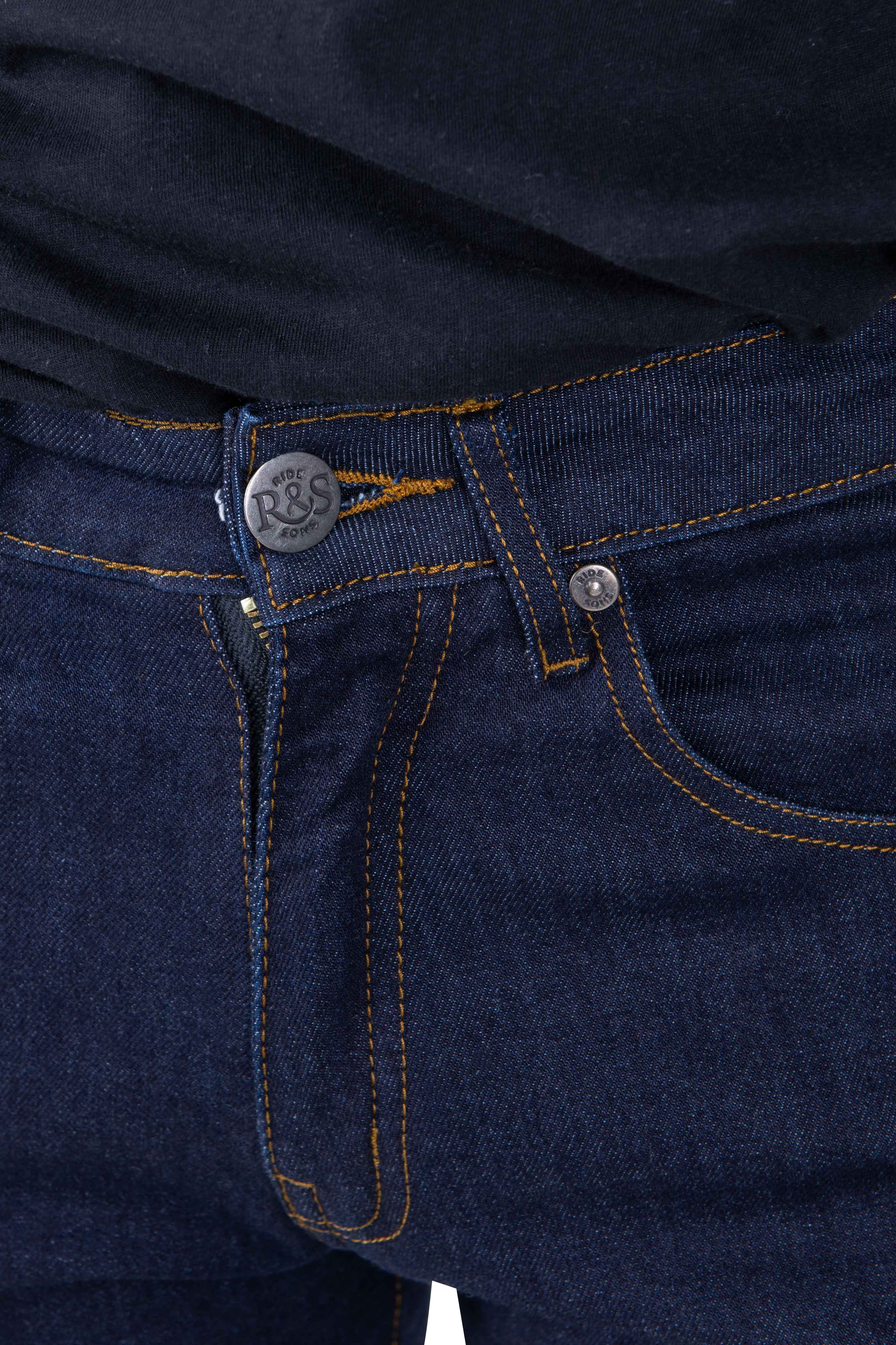 Jean Moto Ride&Sons Cordura Monocouche Straight/Regular Denim