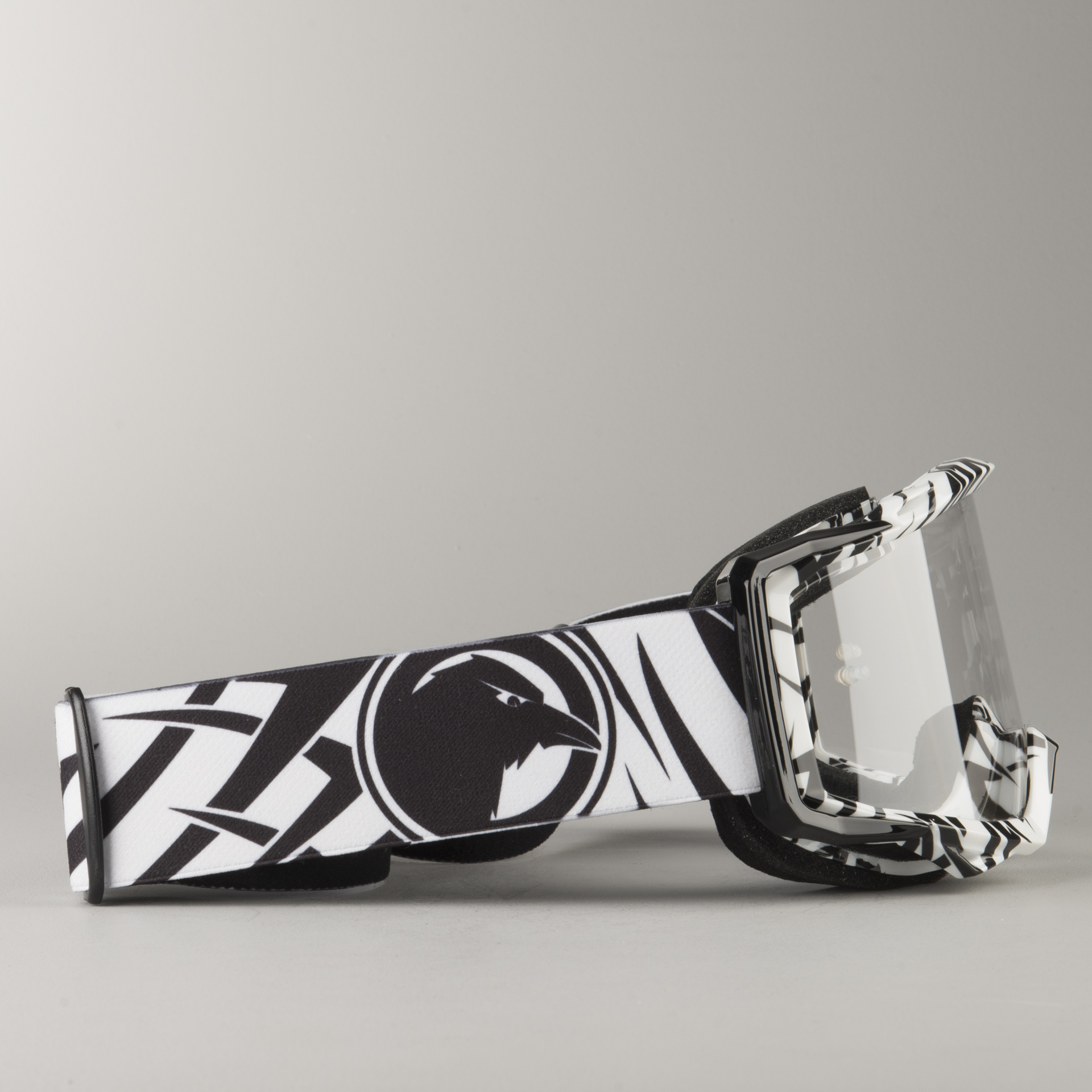 Raven Sniper Crew MX Goggles Mirror