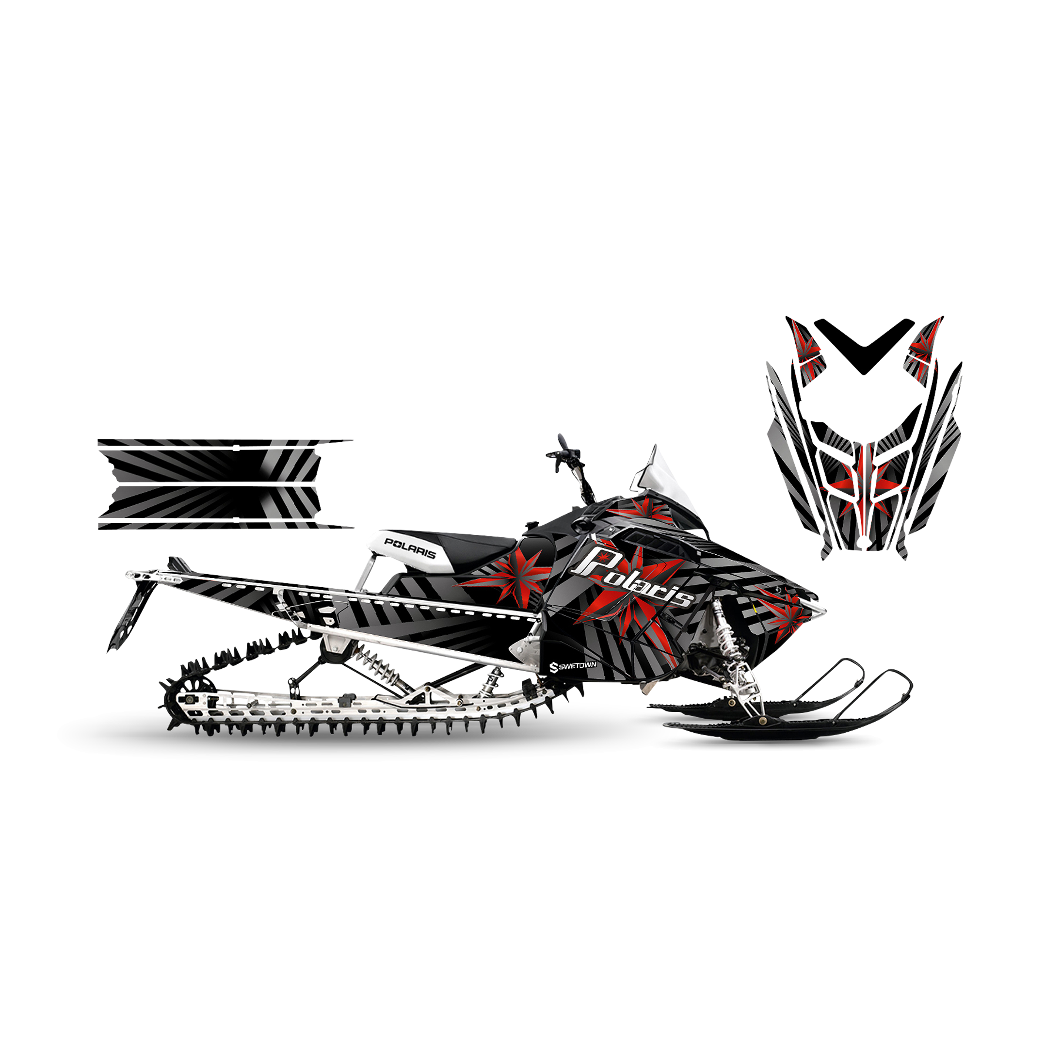 Tarrasarja SweTown Polaris Star - Punainen