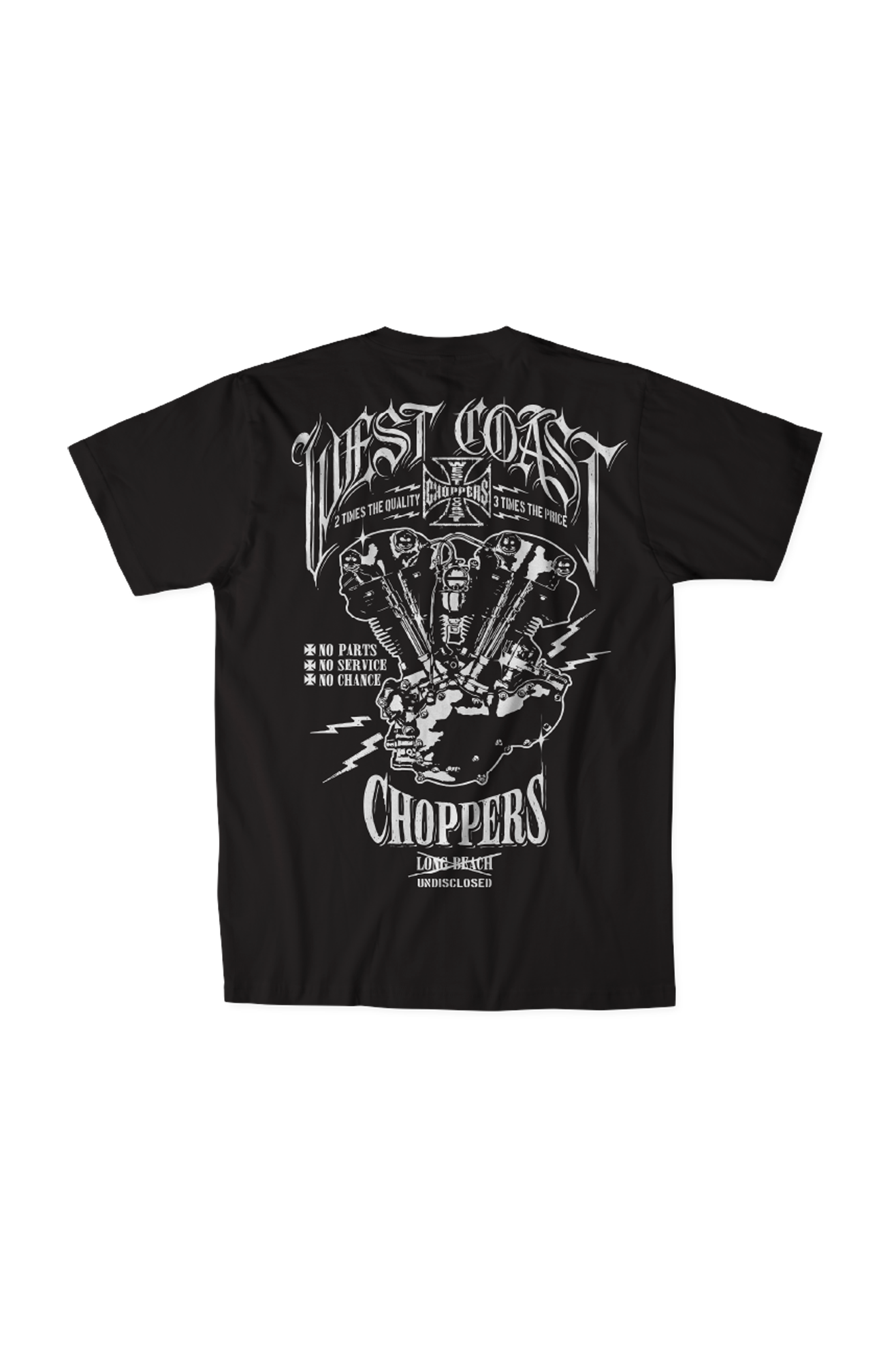 T-Shirt West Coast Choppers 2 Times The Quality