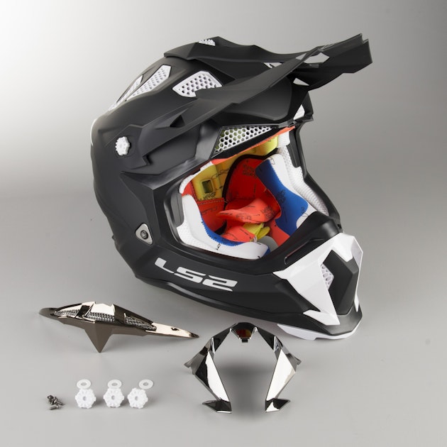 LS2 MX470 Subverter Single Mono MX helmet Matte Black