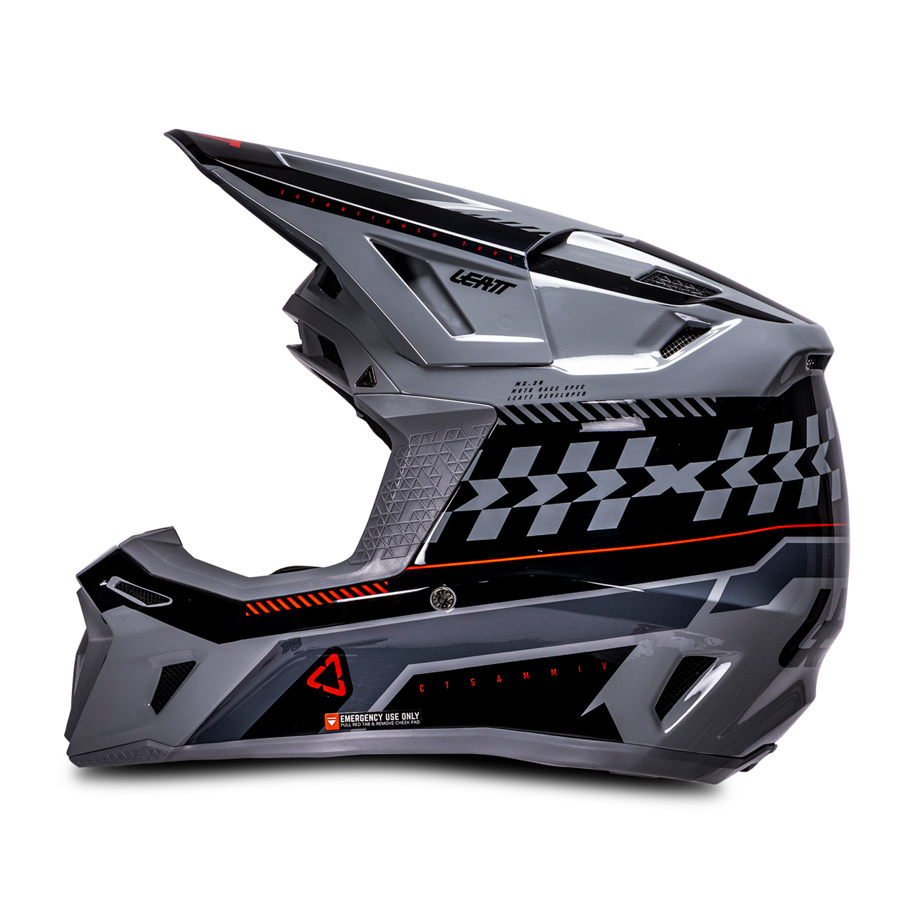 Crosshelm Kit Leatt Moto 8.5 V26 met Brillen