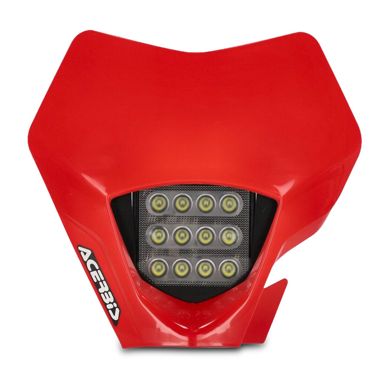Faro Delantero Acerbis VSL Rojo