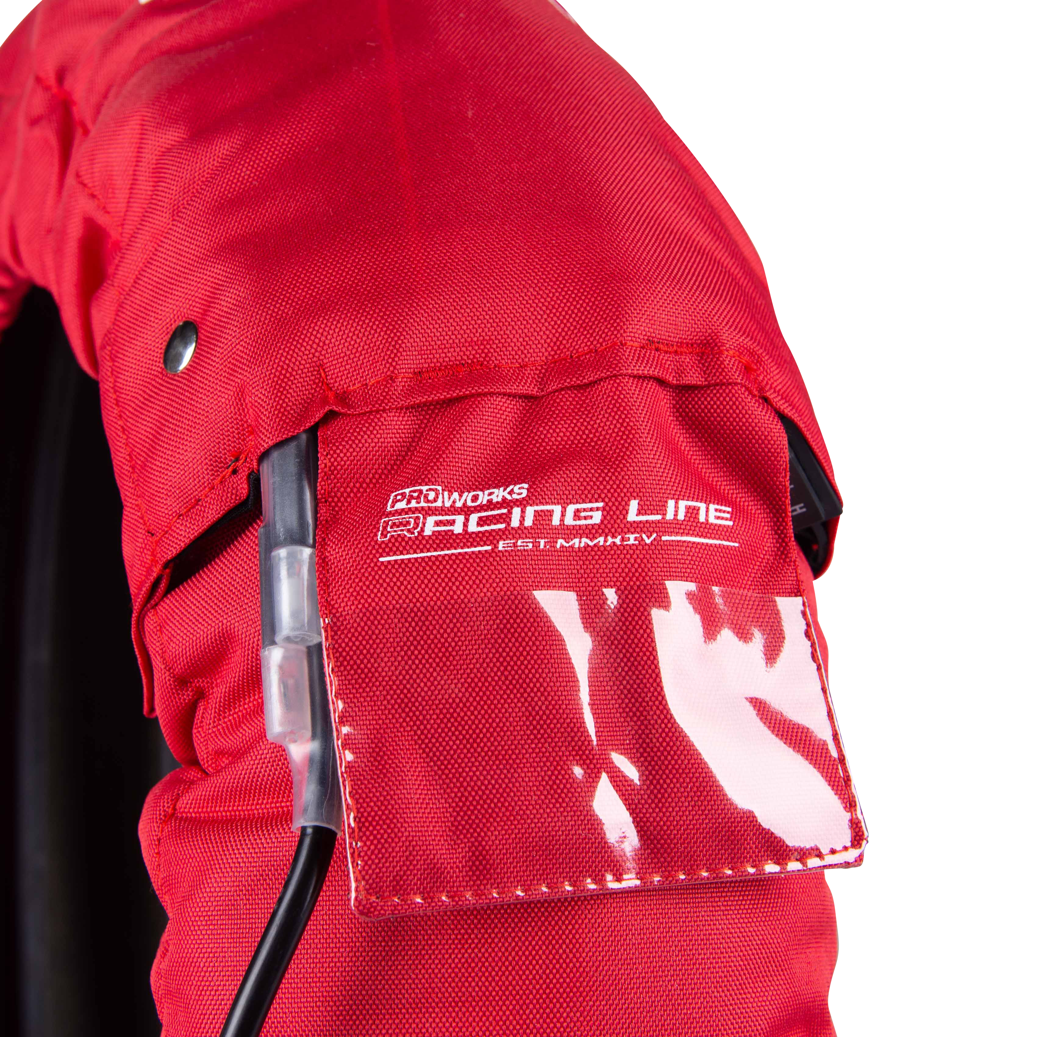 Proworks Racing Line D3 Tyre Warmers Red