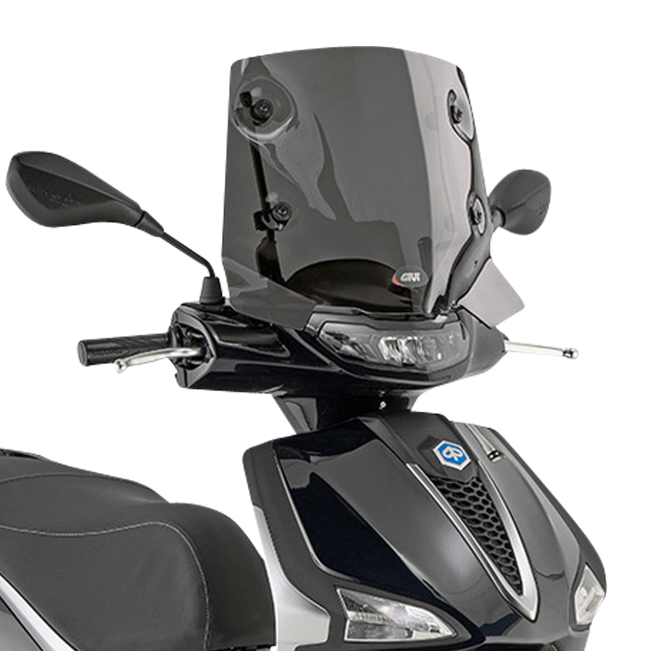 Parabrisas Givi Ahumado Para Scooter Liberty 50-125-150