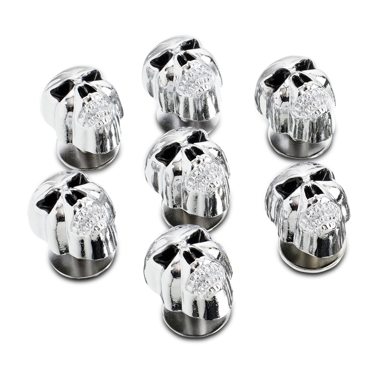 CustomAcces Normal Calavera M6 Screw Kit Chrome