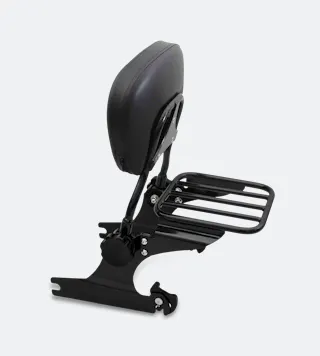 Encosto Sissy Bar CustomAcces Luxus Preto