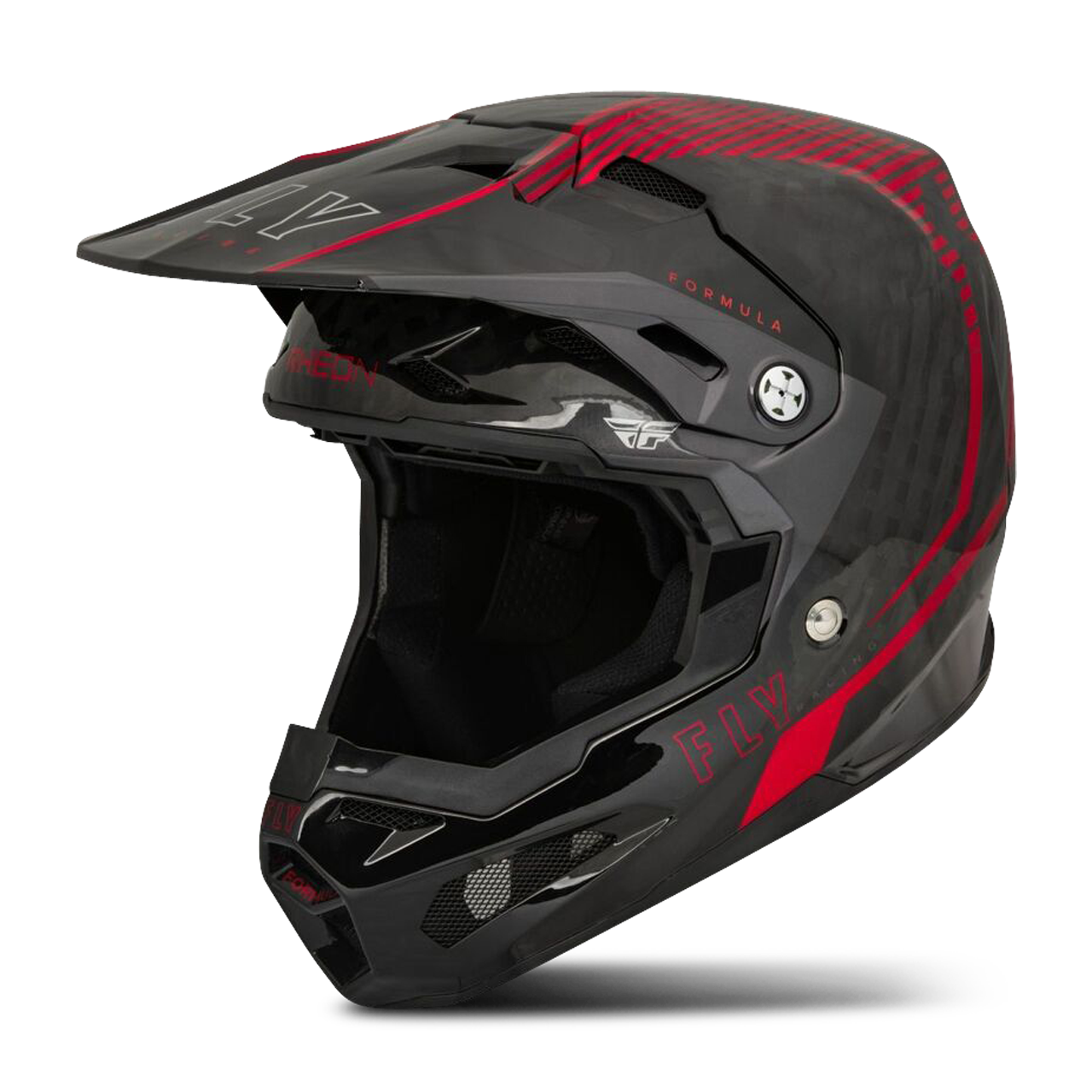 Crosshelm FLY Racing Formula Koolstofvezel