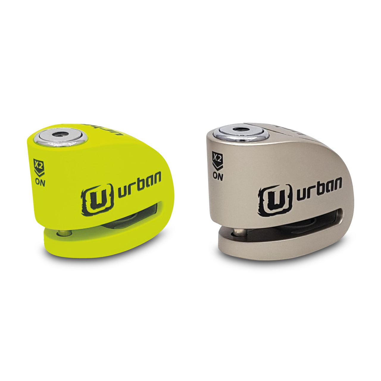 URBAN UR6 Hi-Tech Alarm Disc Lock 120db ON/Off, Warning, Light Alert, A+  Sensitivity, Replaceable Alarm, Waterproof, Longlife Battery, Carried  Locked