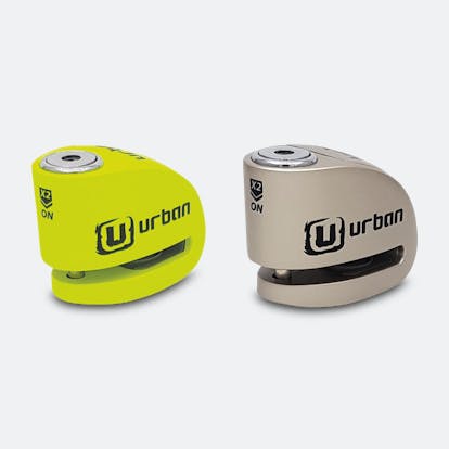 URBAN Alarm Brake Disc lock UR906 Fluo-Green - Lowest Price Guarantee