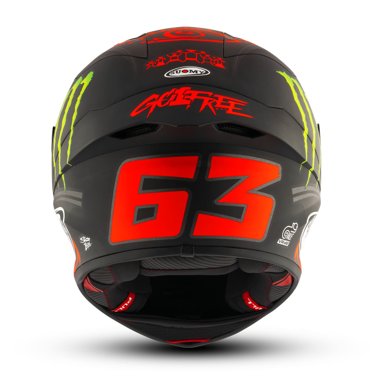 Suomy S1-XR GP Full Face Helmet Bagnaia Monster Repl.2024