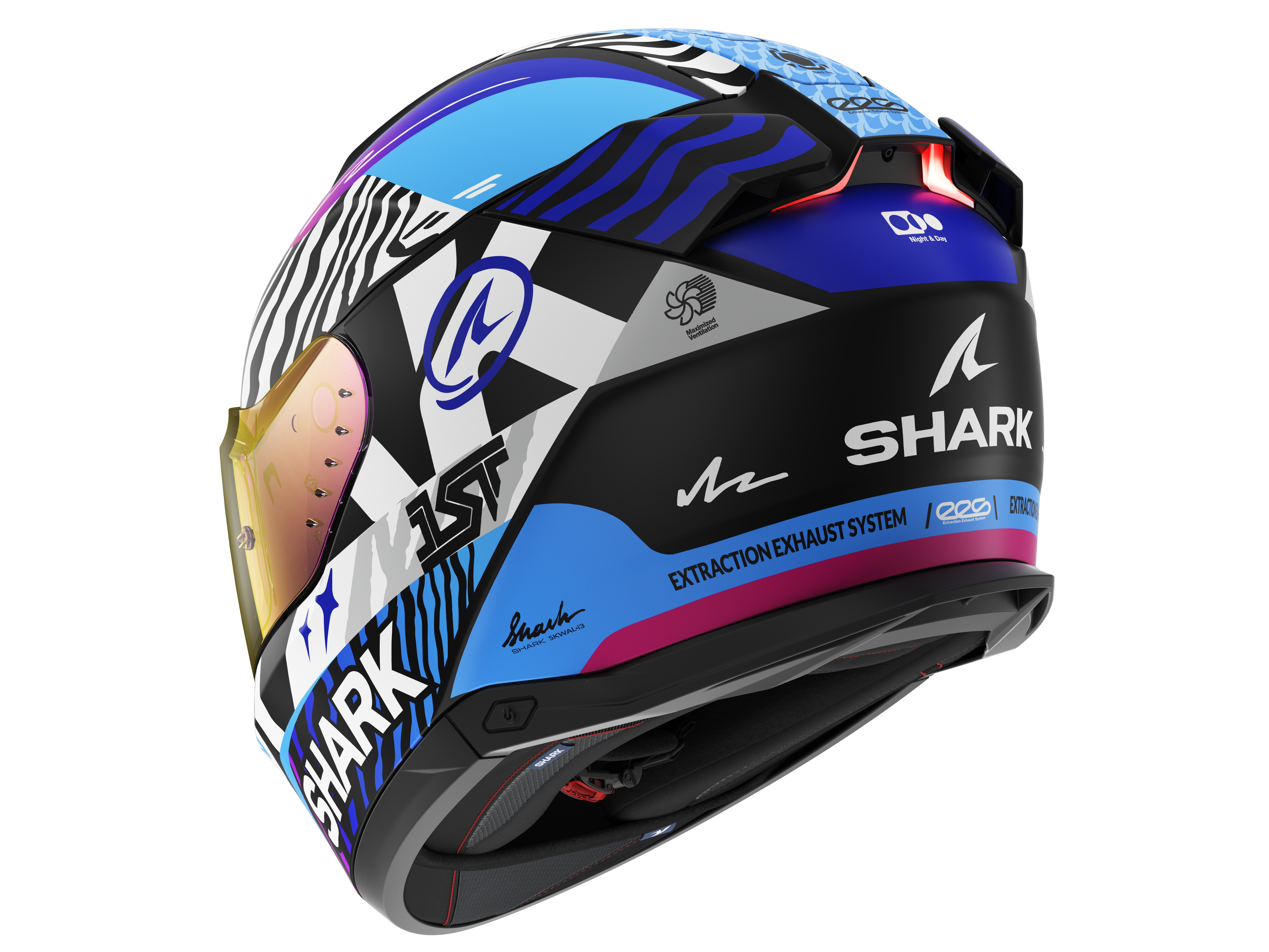 Casco Integral Shark Skwal I3 Speed-Fancy