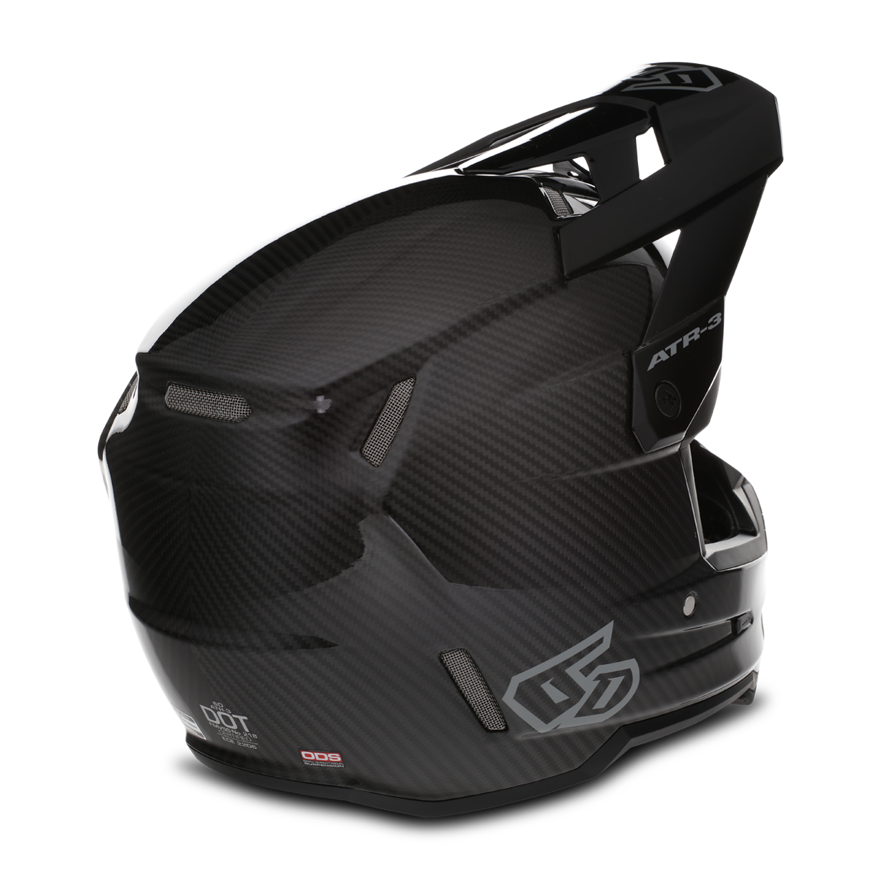 6D ATR-3 Solid MX Helmet