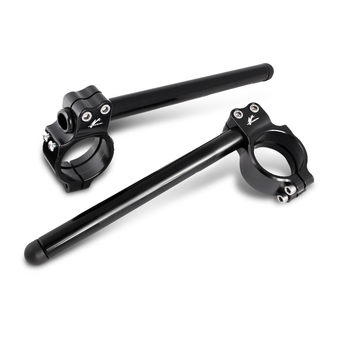 Clip-On Stuur Valter Moto Type 1 Ø51 (Paar) Zwart