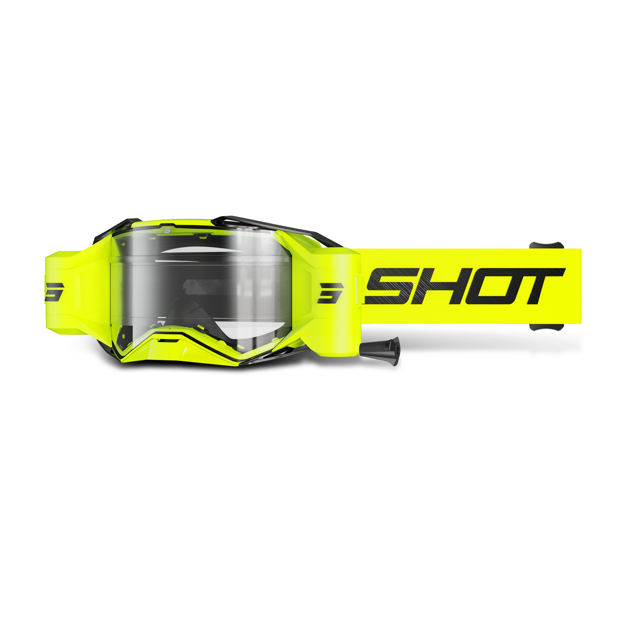 Shot Race Gear Lite Slash Roll-Off 27 MX Goggles