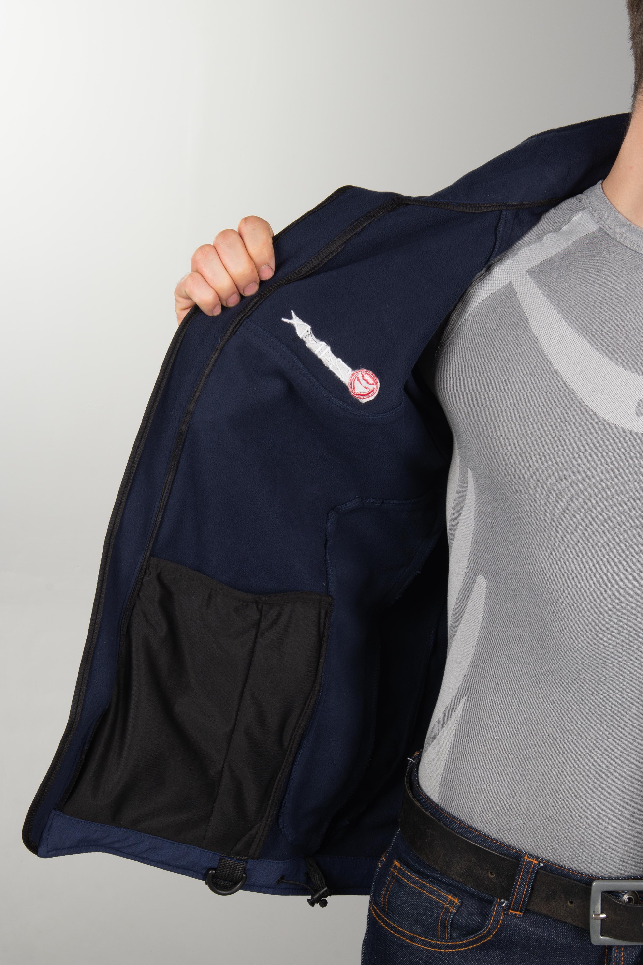 Softshell Jas met Afneembare Mouwen 24MX Team