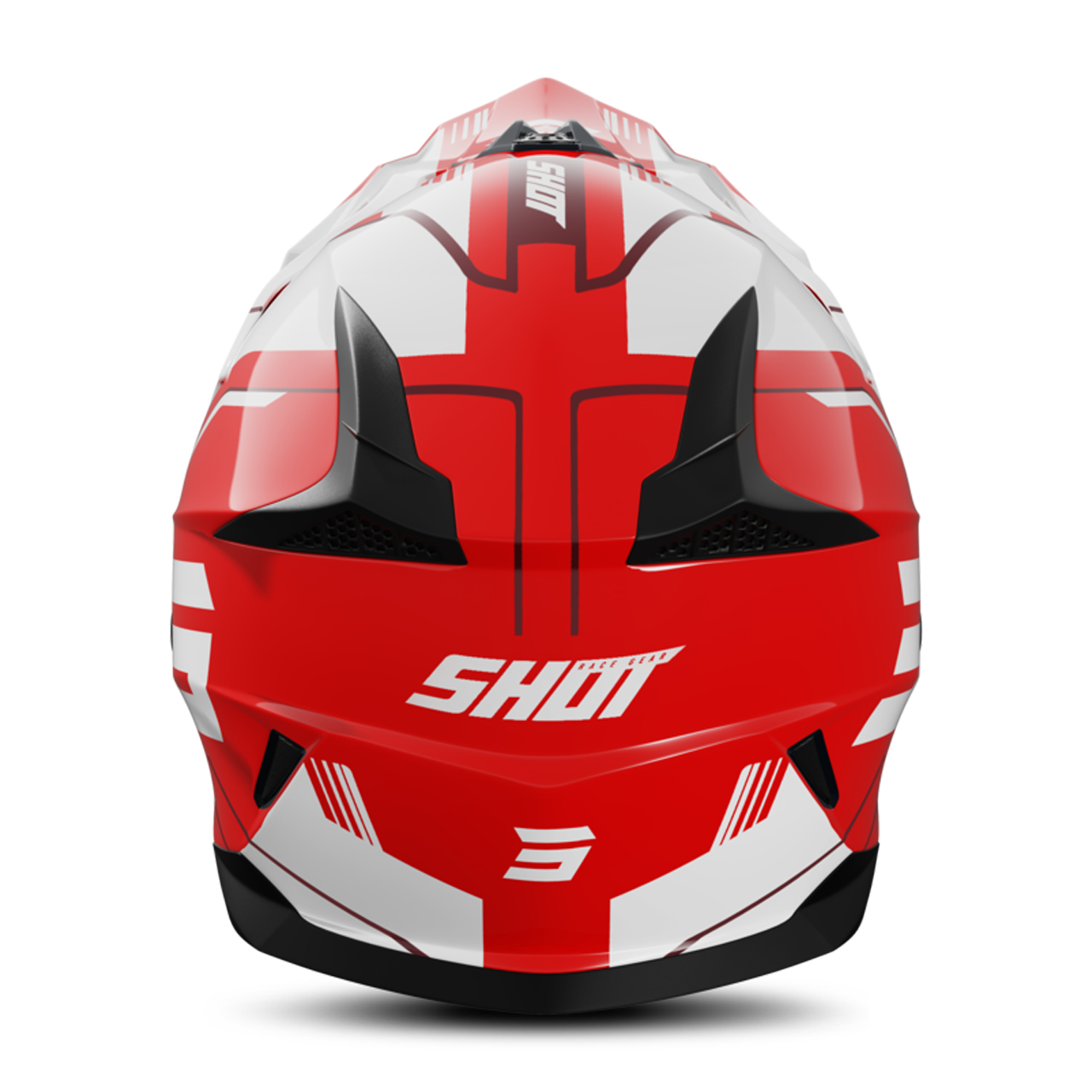 Casco de Cross Niño Shot Pulse Kid Lines
