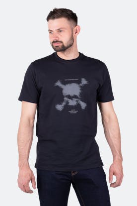 Sold - Oakley Black Hawaiian Islands Scatter Skull T-shirt Size: Large