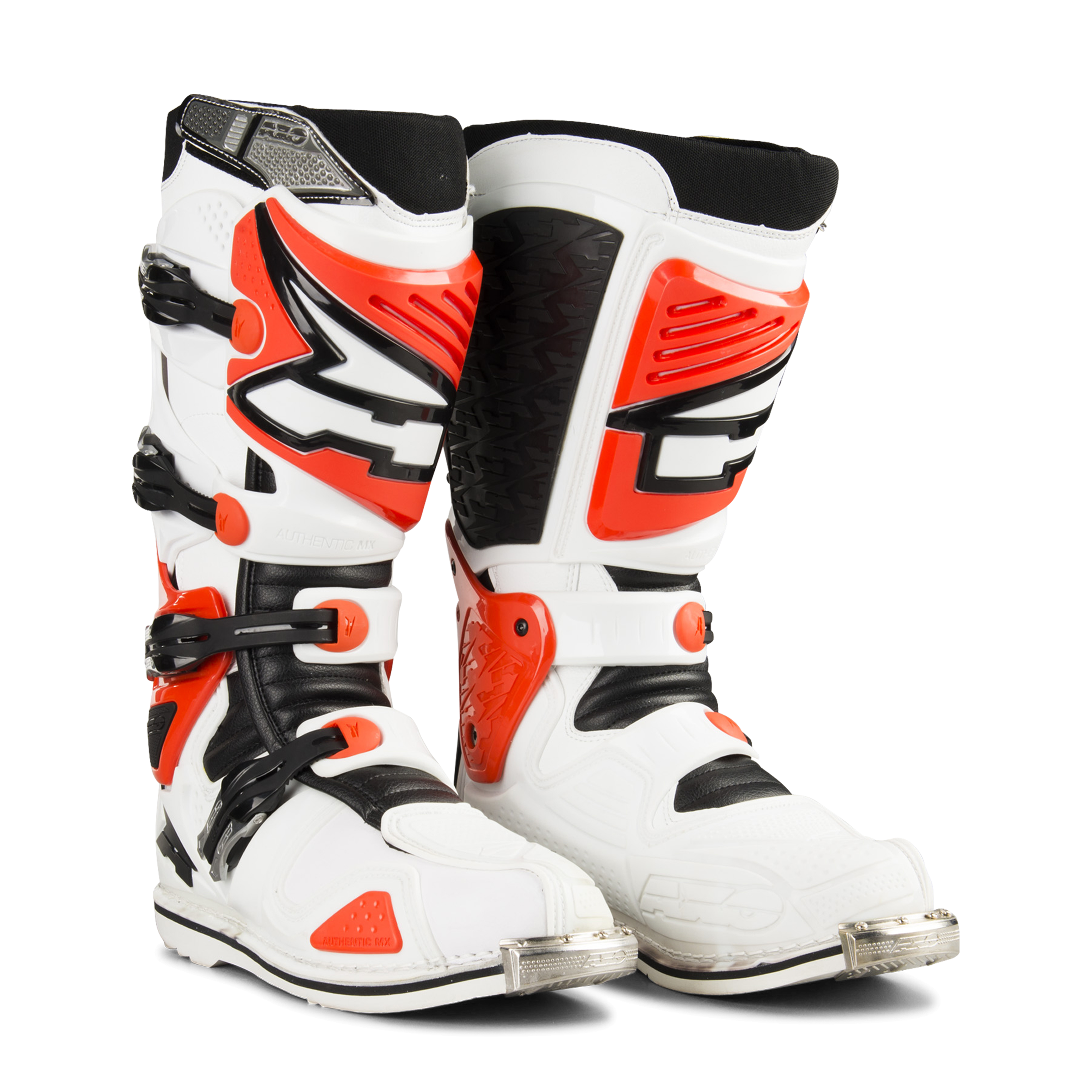 AXO A2 MX Boots White \u0026 Red - Now 50 