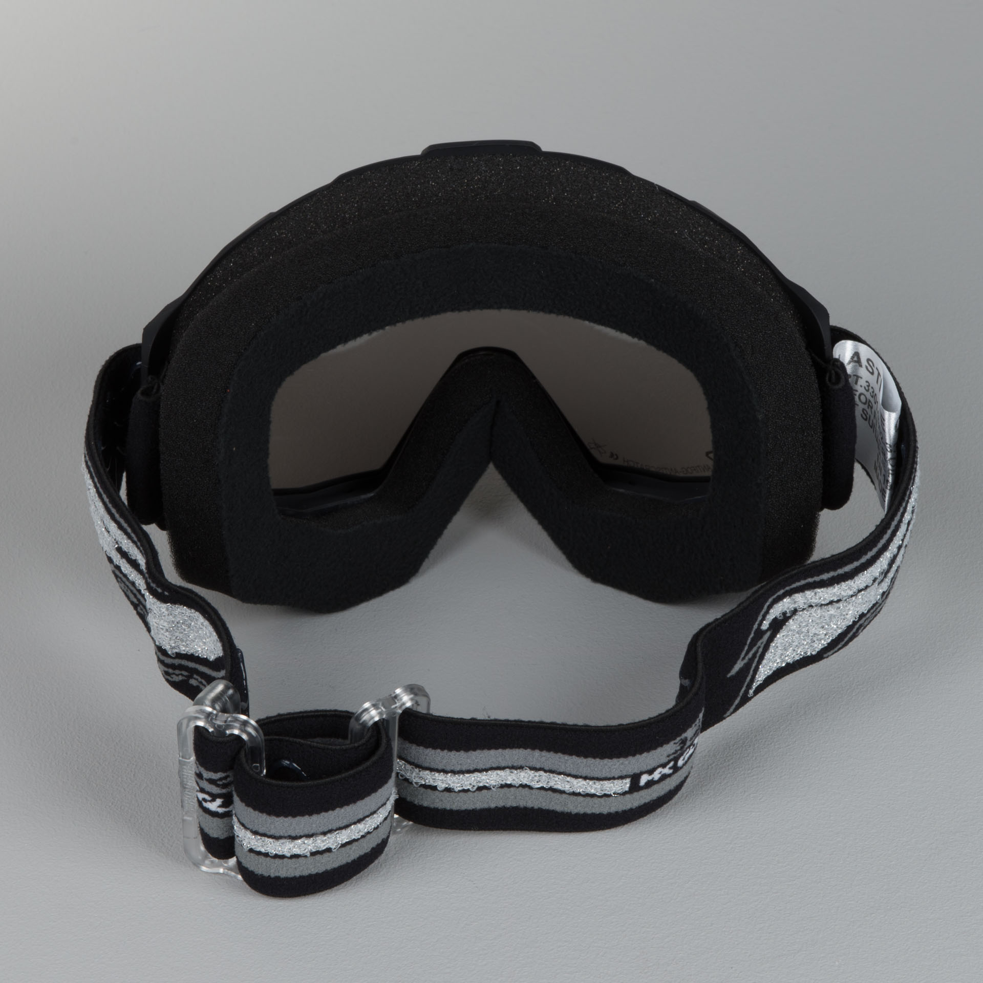 ProGrip 3204 MX Goggle Matte Black/Silver Mirror