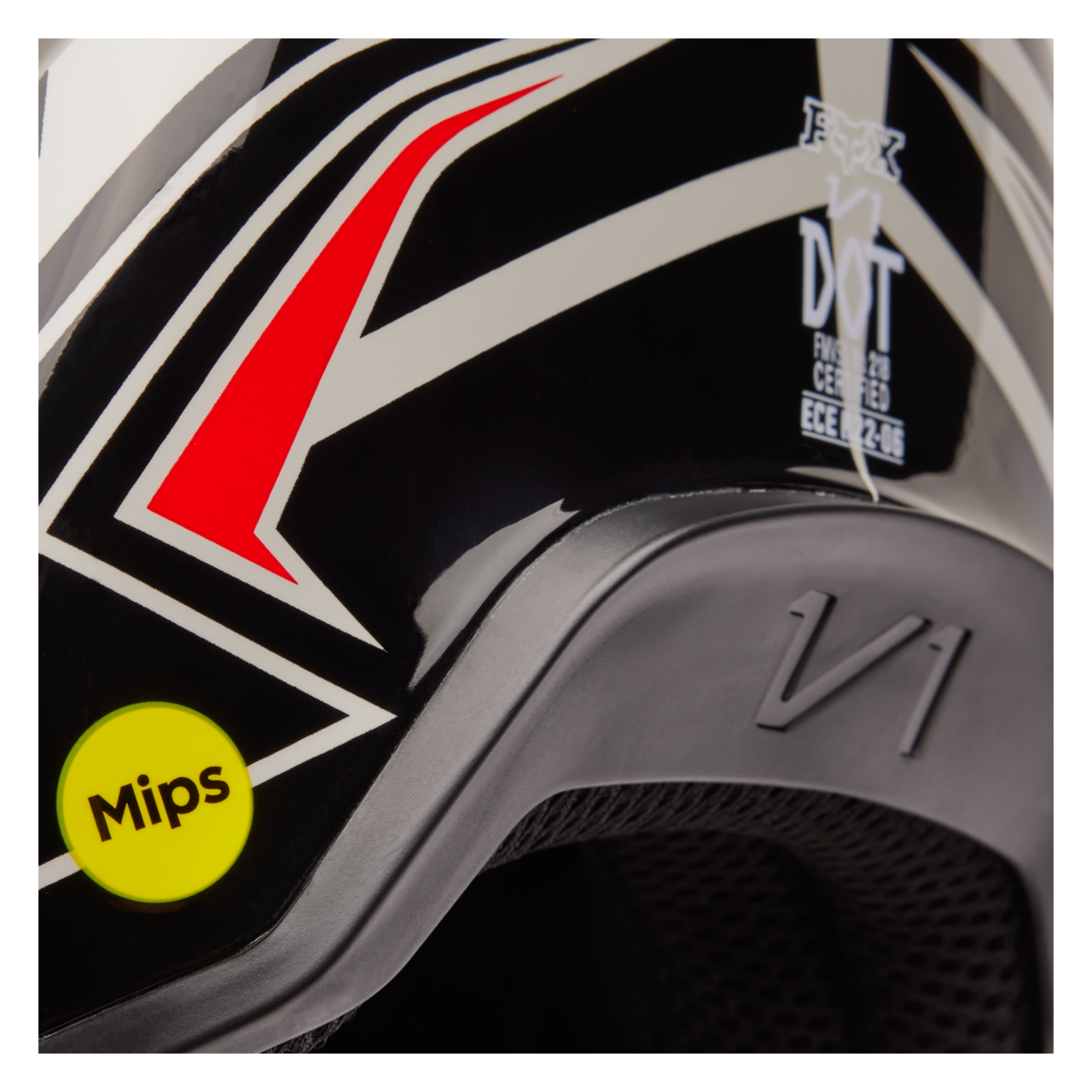 Casco de Cross FOX V1 GOAT Strafer